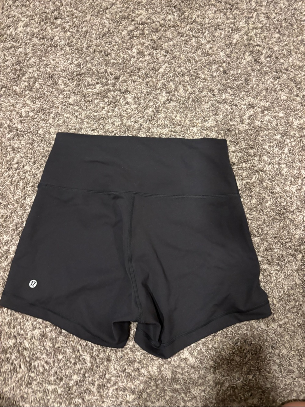 lululemon athletica Black High-Rise Workout Shorts 3inch - Picture 4 of 4